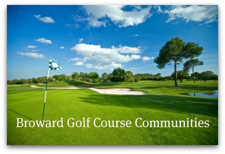 Broward Golf Course Homes