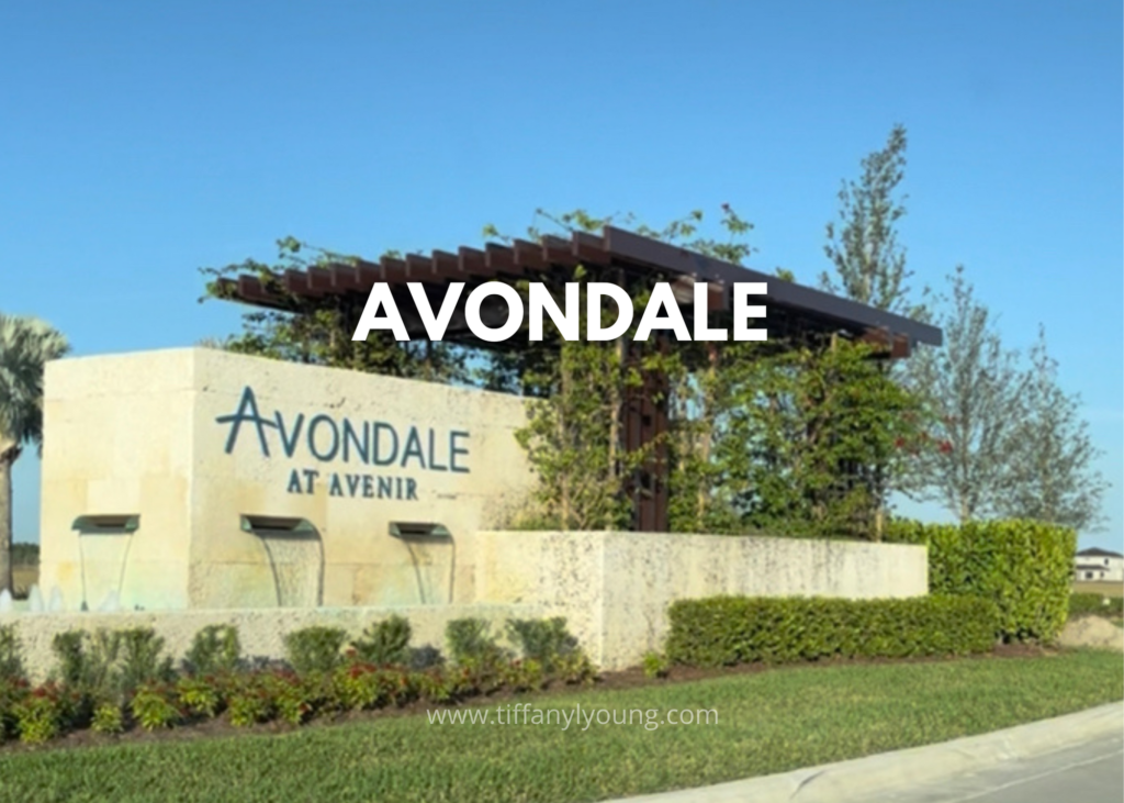 Avondale at Avenir Homes for Sale