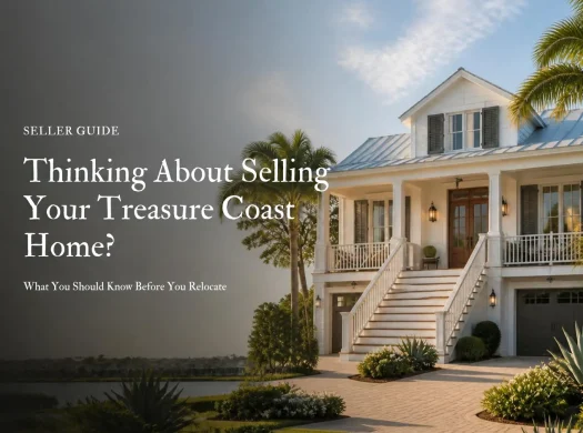 Guide to selling your Treasure Coast home