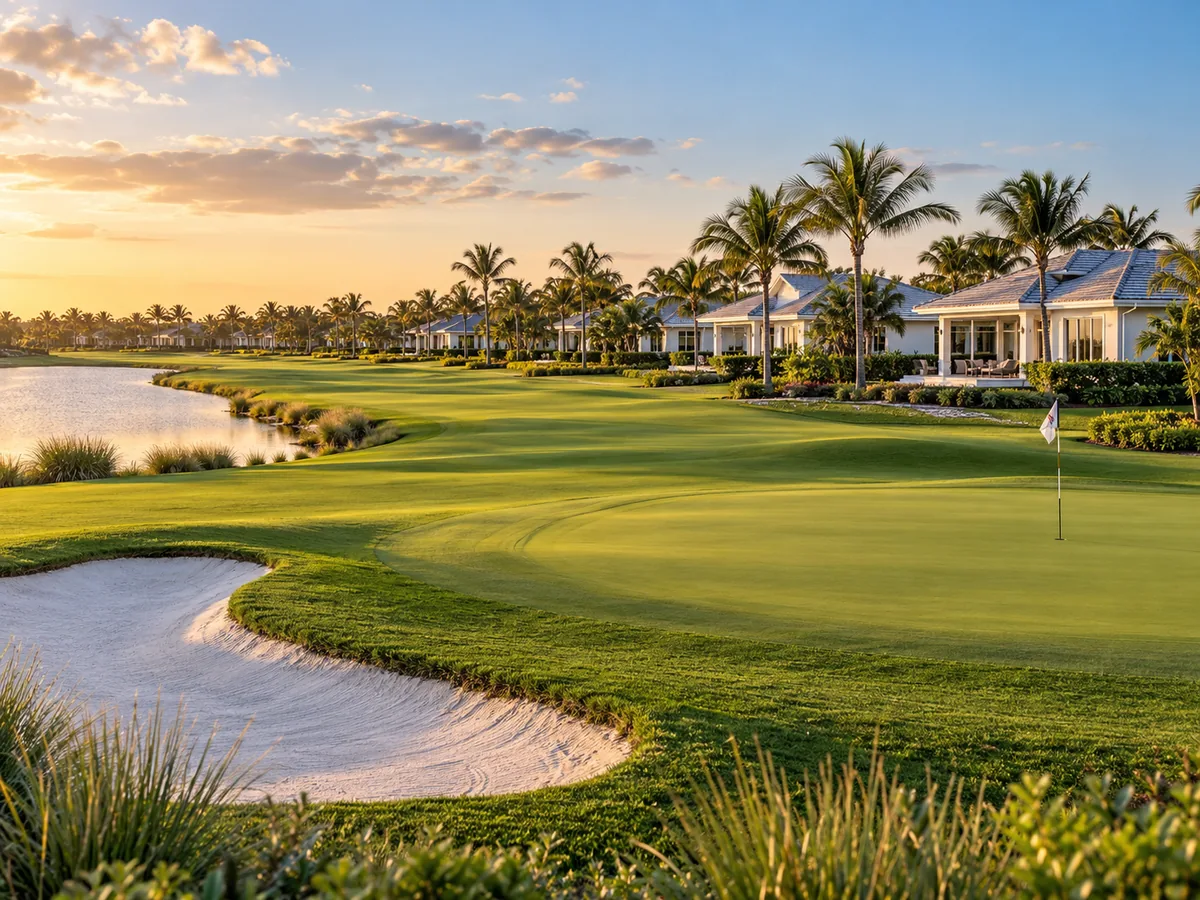 Golf course community on Florida’s Treasure Coast